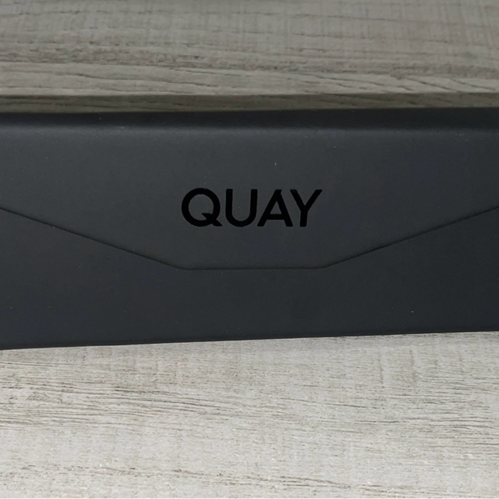 QUAY multicolored sunglasses, ordered online didn’t like the look on me.